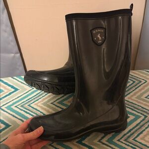 Kamik Glossy Black Waterproof Boots